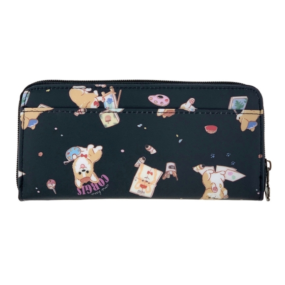 Waterproof Corgi Long Wallet Fits Phone & Bills - Picture 3 of 14